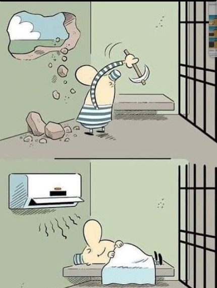 Hősünk jól érzi magát, nem akar hazamenni