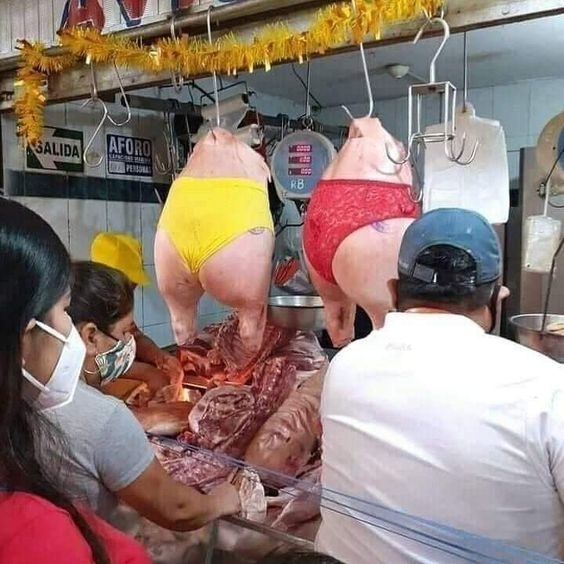 Eközben a hentesnél