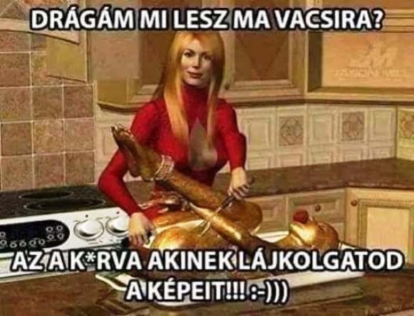 Bekeményített az asszony