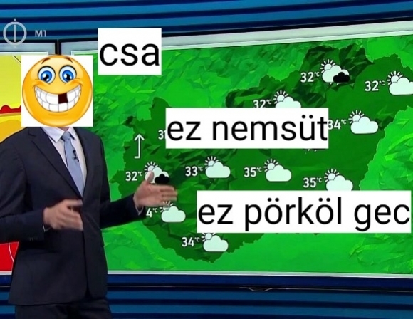 Időjárás előrejelzés mára