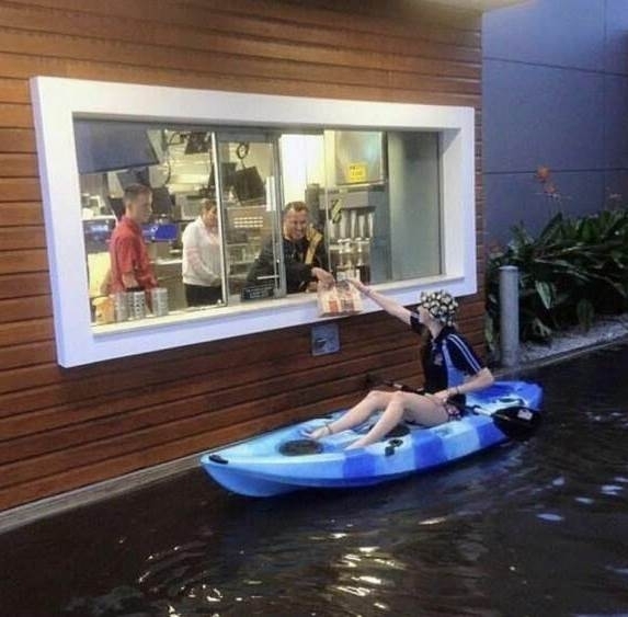 Volt náluk egy apróbb áradás