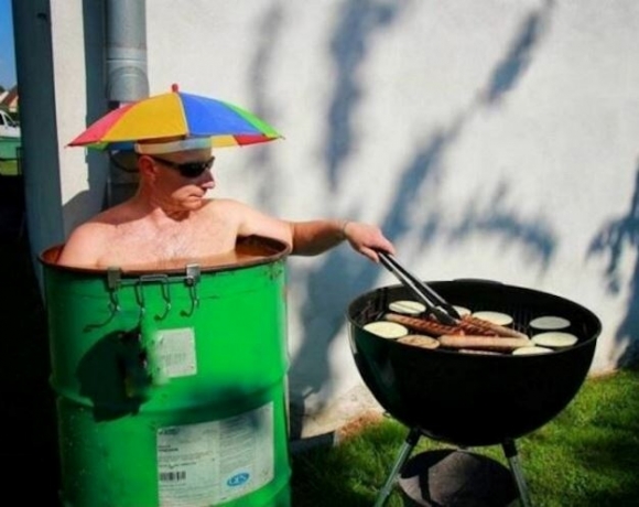 Hősünk úgy döntött, hogy kihasználja az utolsó meleg hétvégét