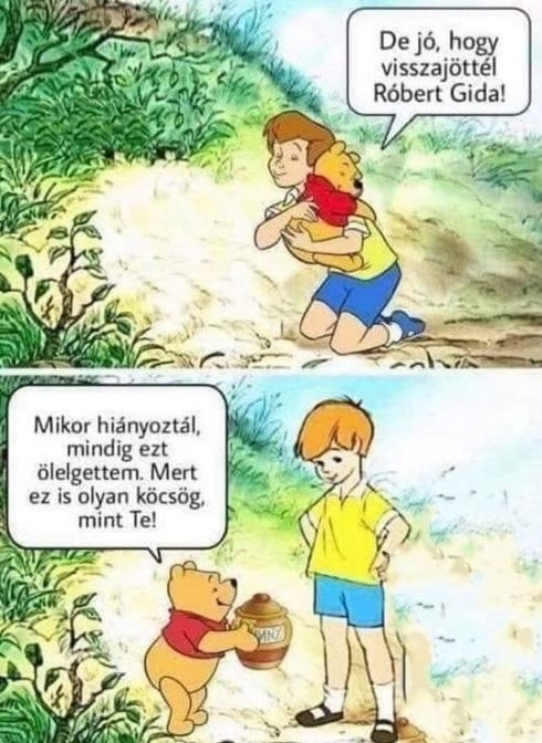 Micimackó ma a szokottnál is kedvesebb 🙂