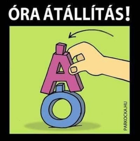 Holnap átállunk a téli időszámításra