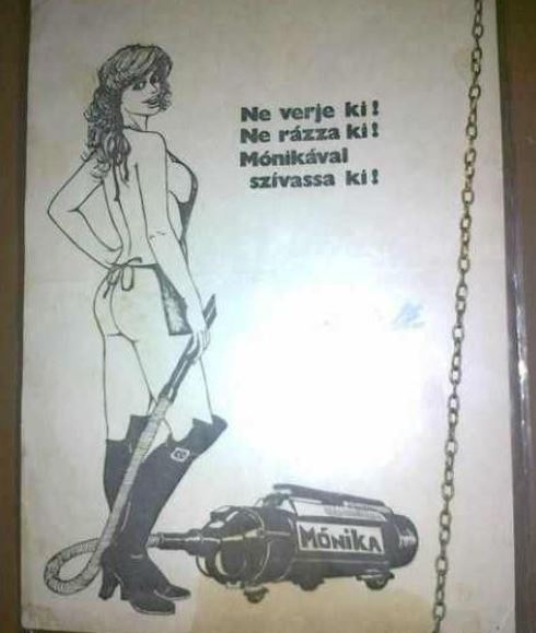 Egy pajzán porszívó reklám az átkosból!