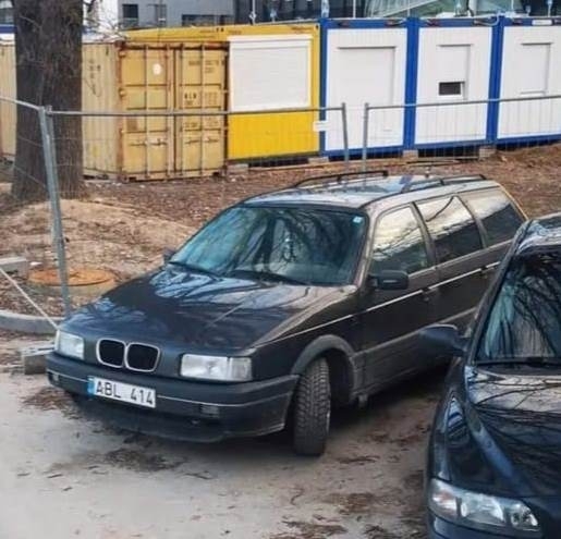 Litvániában fotózták ezt a BMW Passatot