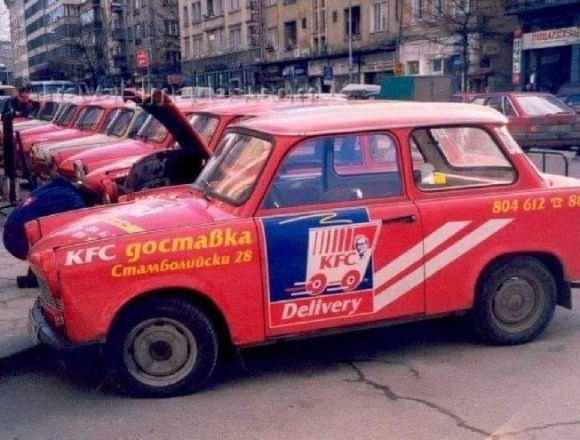 KFC szállítóflotta