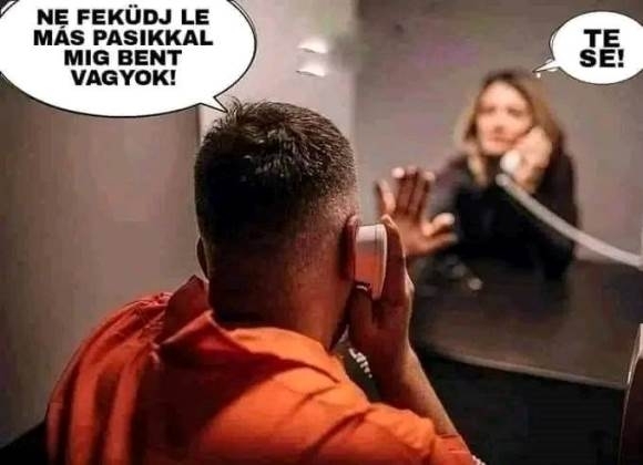 Egy kínos beszélgetés a sitten