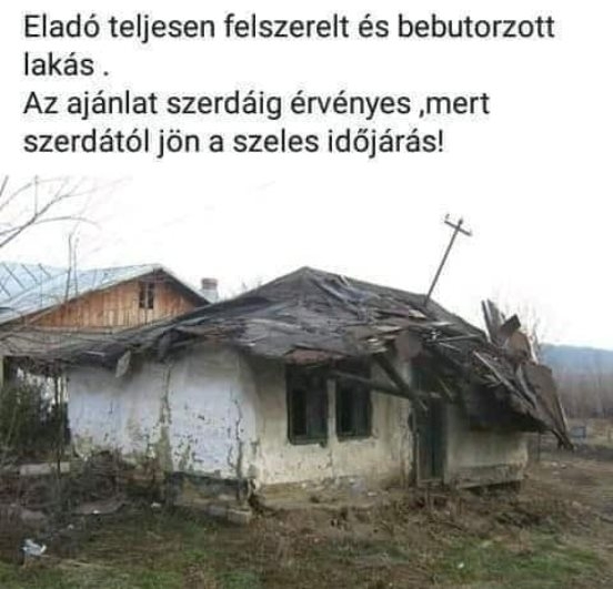 Napiszar, ingatlan rovat