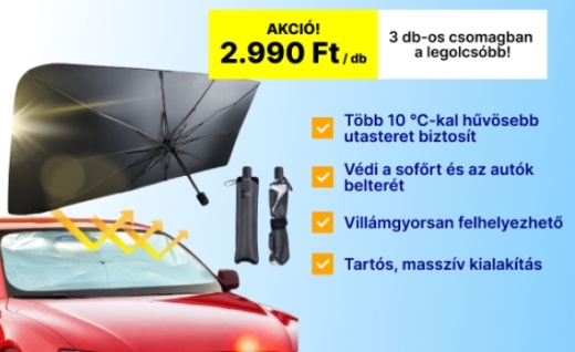 Autós napernyő AKCIÓ (x)