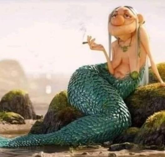 Rendesen megöregedett a kis hableány is