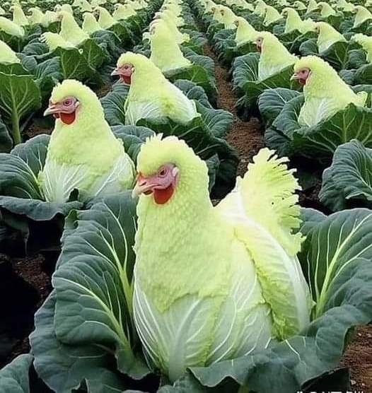 Vegánoknak üzenem, a csirke tulajdonképpen zöldség