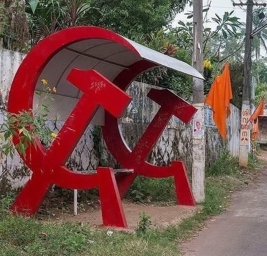 Indiai buszmegálló