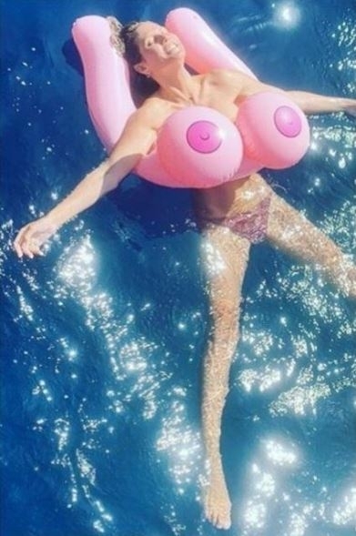 Ő így nyomta idén nyáron