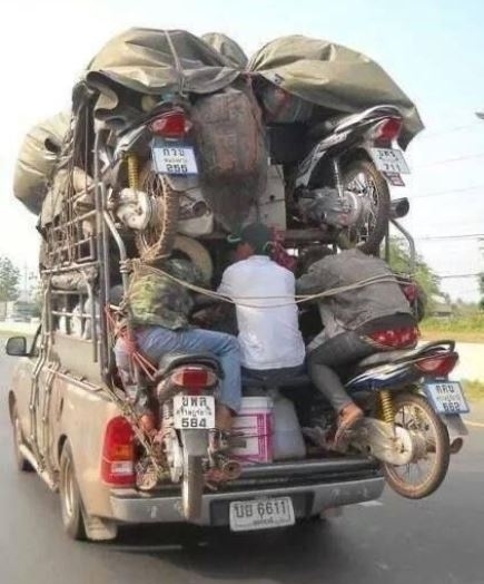 Fuvarban a szállító 😮