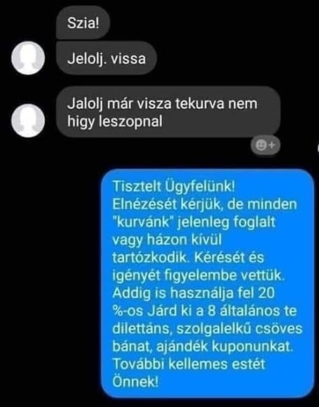 Frappánsan leoltották a primitív, írástudatlan barmot