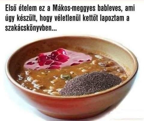 Ma elkezdtem főzni
