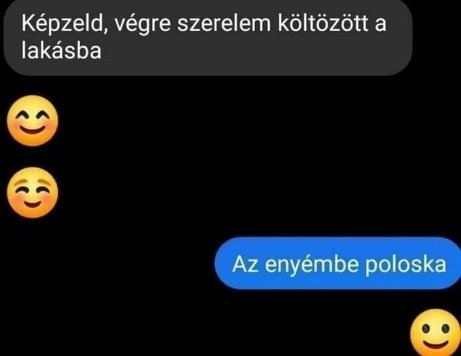 Egy vidám üzenetváltás azonnal fel tudja dobni a napunkat