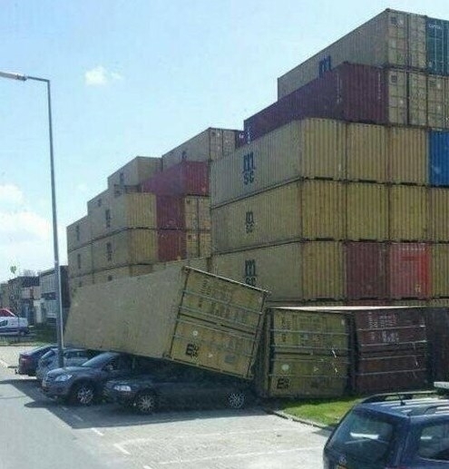 Rosszkor parkoltak, rossz helyen