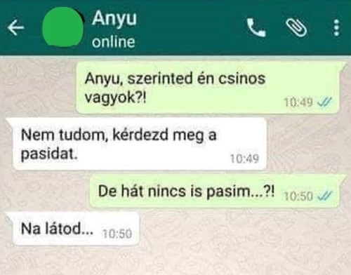 Anya csak egy van 🙂