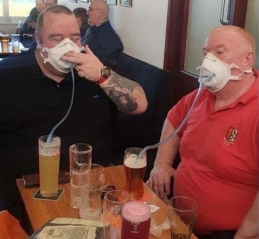 Nagyfaterék így oldották meg a sörözést a koronavírus idején