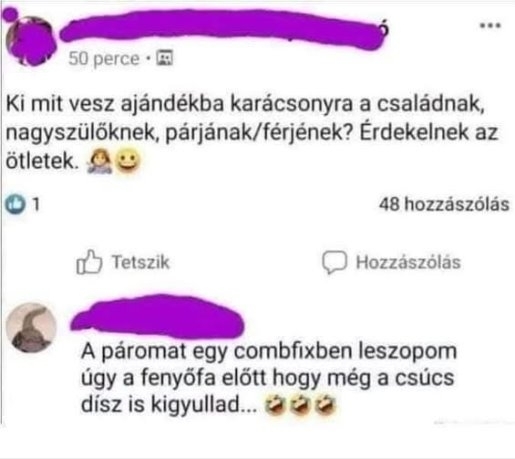 Neki ez a terve az ünnepi időszakra