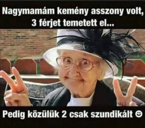 Veszélyes teremtés az öreglány