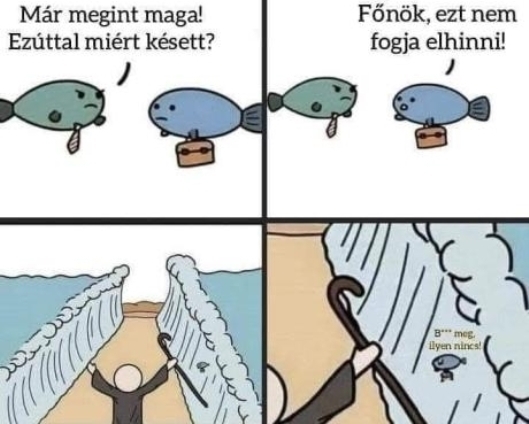 Mózes újra akcióba lendült