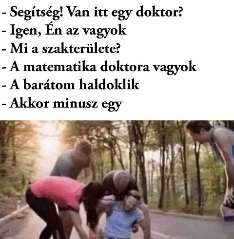 A lényeg, hogy mindig segítsünk másoknak legjobb tudásunk szerint