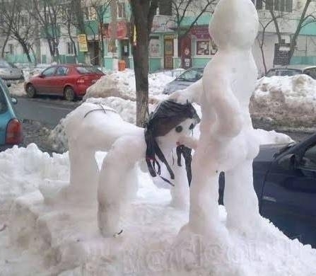 Náluk tegnap is komoly hóesés volt