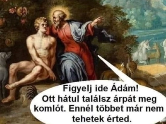 Megteremté a sorscsapást, de teremté hozzá búfelejtőt is