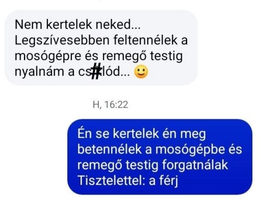 A csajnak írt, a férje válaszolt neki 🙂