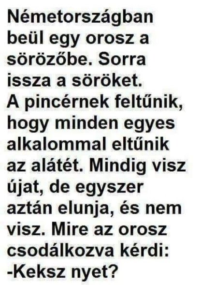 A nap vicce - Keksz nincs?