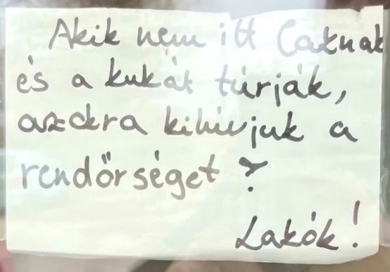 Akik itt laknak, azoknak szabad