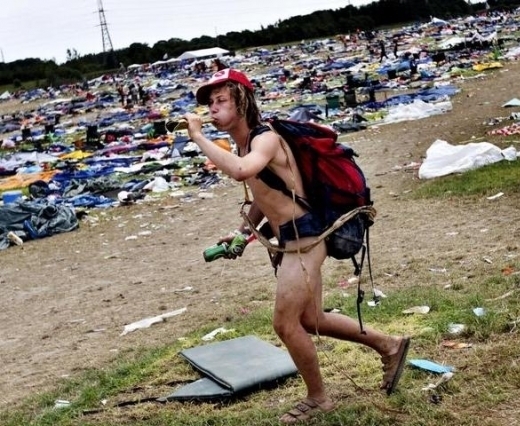 Nyári fesztivál emlék - Vége a bulinak, indulás haza!