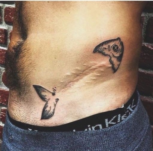 Ilyen egy kreatív tetoválás