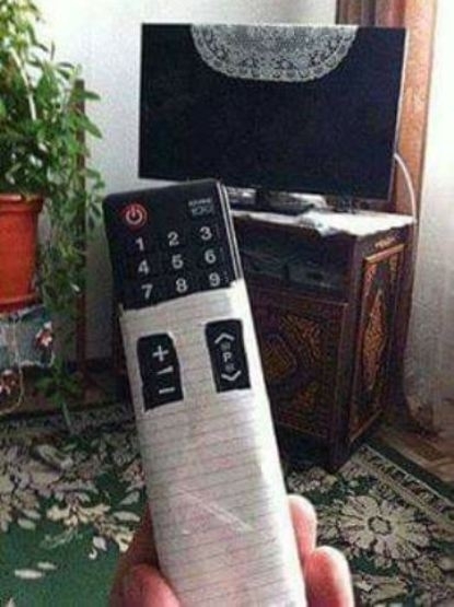 A nagyi Tv-je