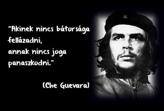 Ezt üzeni az argentin születésű kubai forradalmár