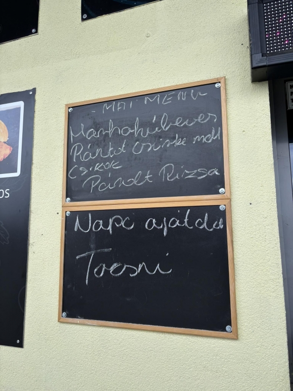 Napiszar ebédajánló