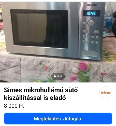 Simes mikró eladó