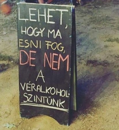 Szombat - Este iszunk