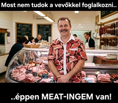 Feri a hentes üzeni