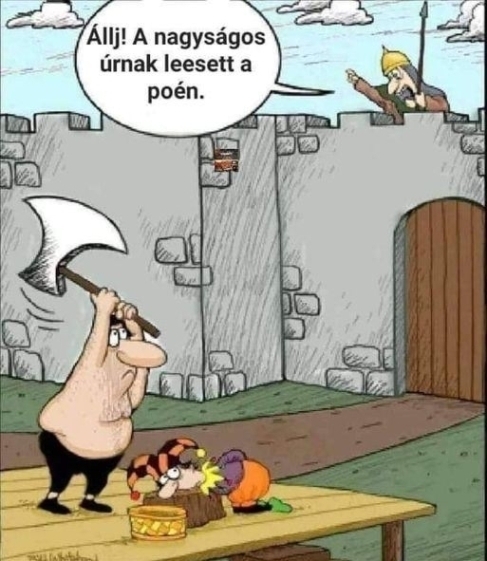 Egy picit lassú a felfogása