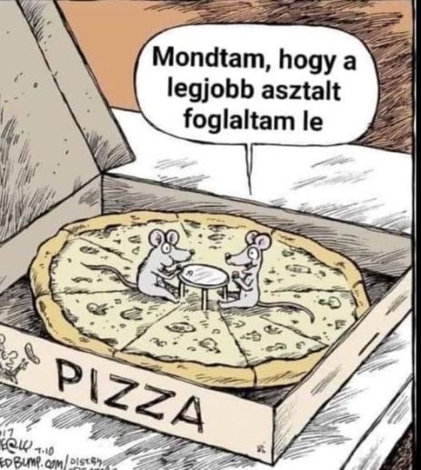 Megkívántak egy kis pizzát