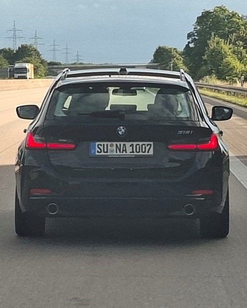 Egy érdekes német rendszám