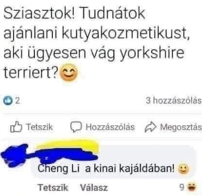 Befutott egy kérdés - Bizarr válasz érkezett rá
