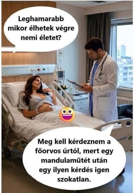 Érdeklődik a beteg