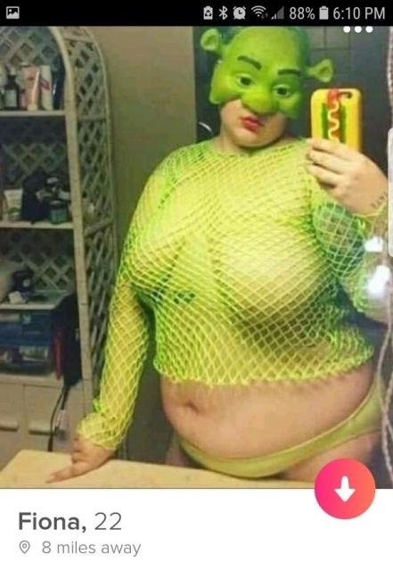 Fiona hercegnő is fent van Tinderen