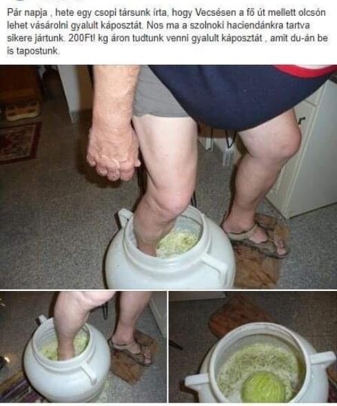 Így készül a lábsaláta