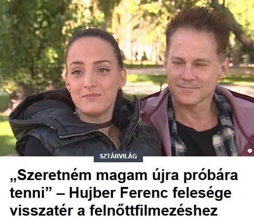 Állítólag Feri is szerepelni fog a filmben, ő lesz a férj, aki elmegy dolgozni